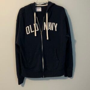 Men’s Old Navy Zip Up Hoodie Size Medium EUC